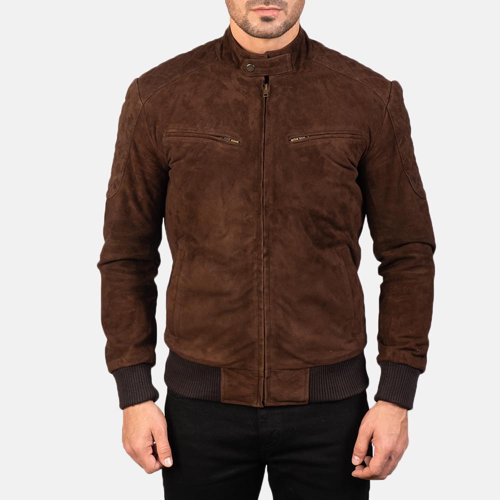 Men's+Sven+Mocha+Suede+Bomber+Jacket7837-5-