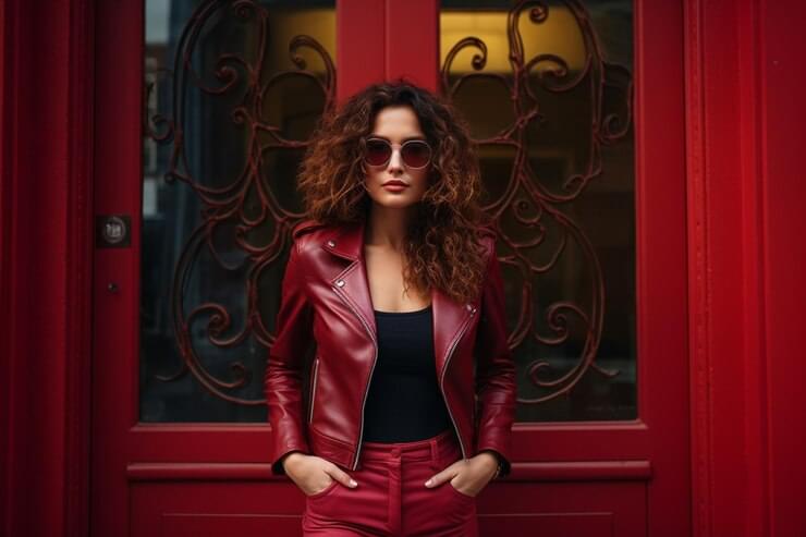 beautiful-woman-glasses-leather-pants1